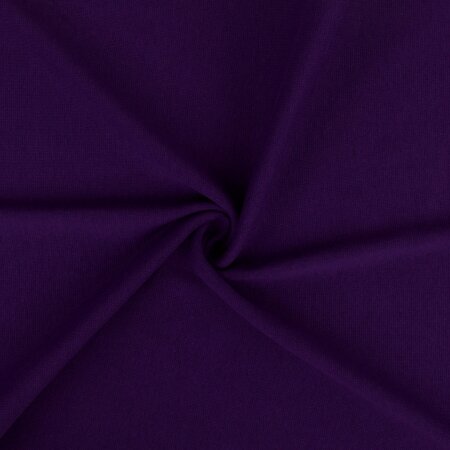Glitzerpüppi uni cuffs fine rib -  purple