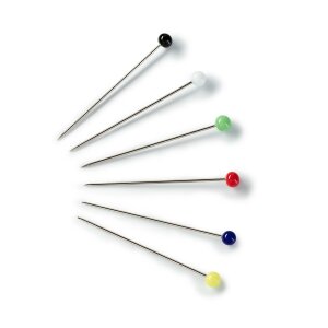 Glasshead Needles, 0.60 x 30mm, Colorful, 10g (029265)