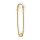 Kilt Safety Pin, 76mm, Gold Colour (071603)