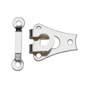 Trouser and Skirt Hooks and Bar, 9mm, Silver Colour, Pack of 2 (265227)