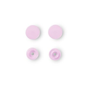 Color Snaps Snap Fasteners Light Pink, Plastic 12,4mm,...