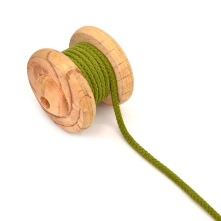 Cotton Cord Olive Green 8 mm