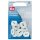 Laundry Buttons "Linen", 15mm, White, Pack of 18 (301244)