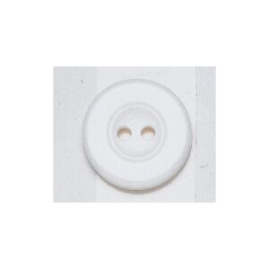 Laundry Buttons, 17mm, White, Pack of 16 (311136)