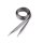 Satin Ribbon grey 110 cm