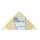 Triangle ruler, for ¼ square triangles, up to 15 cm (611314)