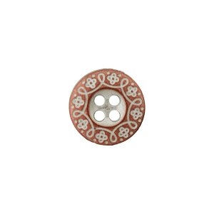 Metal button 4L 11mm white-copper