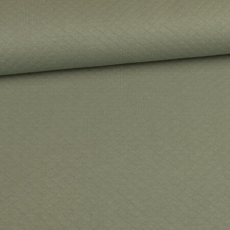 Quilted Diamond Pattern dusky green