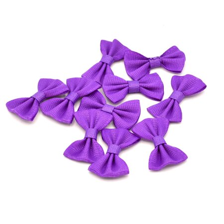 Bow purple 35mm x 25mm