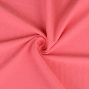 Organic uni Cuffs Amelie fine-ribbed - pink