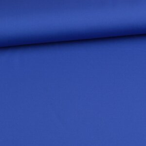 Technical sports jersey swimwear fabric uni - royal blue