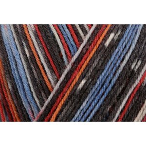 REGIA Sock yarn Color Design Line 4-ply, 03655 Fall Night...