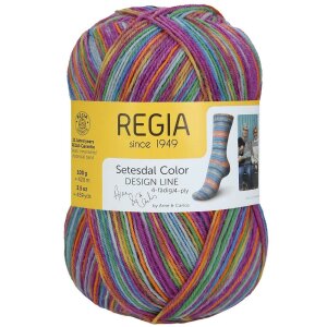 REGIA Sock yarn Color Design Line 4-ply, 03824 Bygland 100g