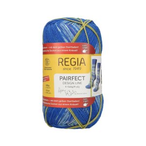 REGIA Sock yarn Color Design Line 4-ply, 09138 Island 100g