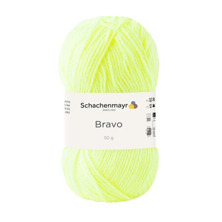 Schachenmayr Bravo, 08232 Neon Yellow 50g