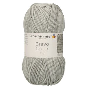 Schachenmayr Bravo Color, 02110 Light Grey Denim 50g