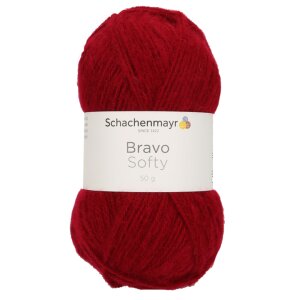 Schachenmayr Bravo Softy, 08222 Winered 50g