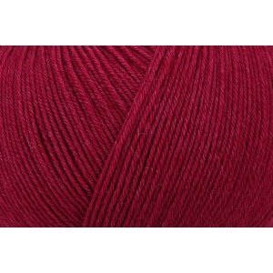 REGIA Sock yarn Premium Silk 4-ply, 00080 Rose Red 100g