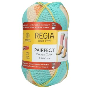 REGIA Sock yarn Color Pairfect Line 4-ply, 01360 Pink...