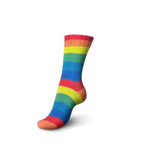 REGIA Sock yarn Color Pairfect Line 4-ply, 01736 Neon 100g