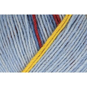 REGIA Sock yarn Color Pairfect Line 4-ply, 02297 Jeans-Sky 100g