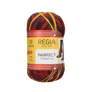 REGIA Sock yarn Color Pairfect Line 4-ply, 07123 Nautica...