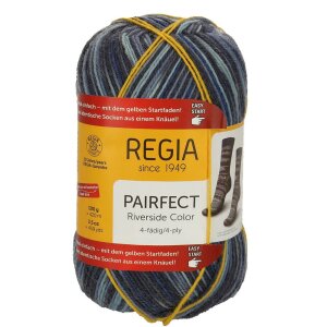 REGIA Sock yarn Color Pairfect Line 4-ply, 07154 Pier 100g