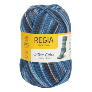 REGIA Sock yarn Color 4-ply, 01221 Agenda 100g