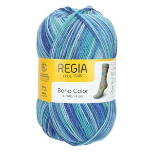 REGIA Sock yarn Color 4-ply, 01277 Hairbands 100g