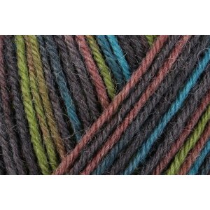 REGIA Sock yarn Color 4-ply, 01287 Mixtape 100g