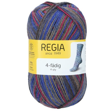 REGIA Sock yarn Color 4-ply, 01312 Relaxation 100g
