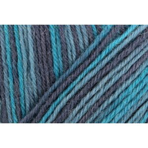 REGIA Sock yarn Color 4-ply, 02592 Grey-Turquoise 100g