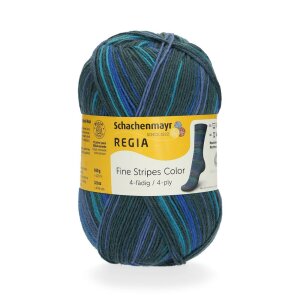 REGIA Sock yarn Color 4-ply, 03708 Green 100g