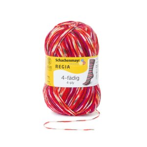REGIA Sock yarn Color 4-ply, 09375 Rio 100g