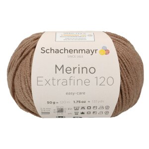 Schachenmayr Merino wool Extrafine 120, 00113 Trench 50g