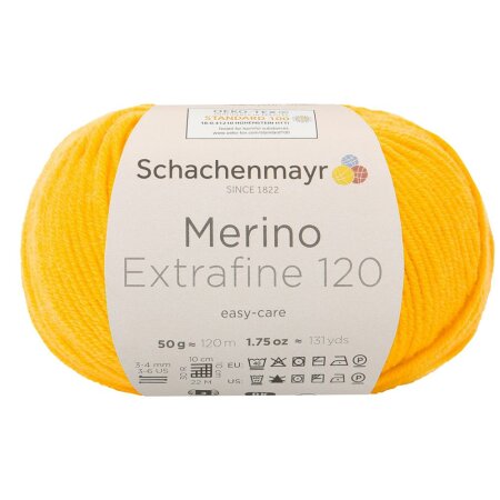 Schachenmayr Merino wool Extrafine 120, 00121 Passion Fruit 50g