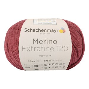 Schachenmayr Merino wool Extrafine 120, 00128 Marsala 50g