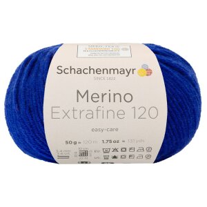 Schachenmayr Merino wool Extrafine 120, 00153 Gentian 50g