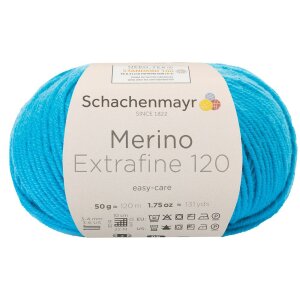 Schachenmayr Merino wool Extrafine 120, 00168 Capri 50g