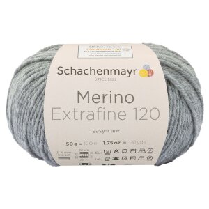 Schachenmayr Merino wool Extrafine 120, 00191 Flanell 50g