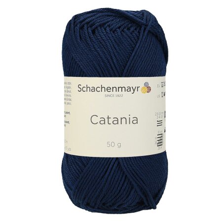 Schachenmayr Catania Cotton, 00124 Marine 50g