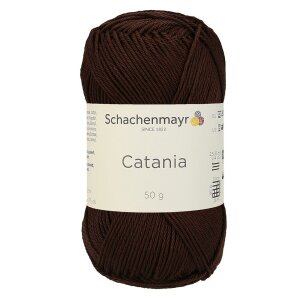 Schachenmayr Catania Cotton, 00162 Coffee 50g