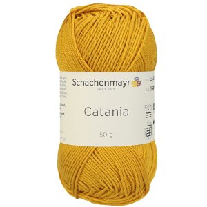 Schachenmayr Catania Cotton, 00249 Gold 50g