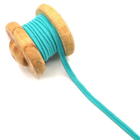 Jersey Piping Cord Uni Turquoise