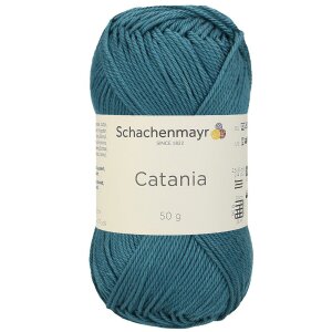 Schachenmayr Catania Cotton, 00391 Petrol 50g