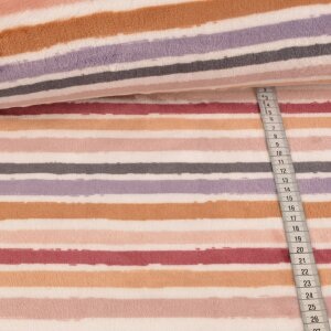 Cuddle Fleece - Colordream Stripes - Rosé