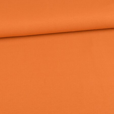 Soft Touch Year round Sweat French Terry brushed Amelie - Uni Light Orange