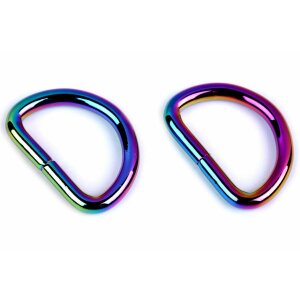Half ring 25 mm - multicolor
