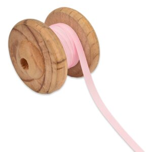 Grosgrain ribbon plain 10 mm - light pink