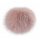 Faux Fur Pompom Rosé 6cm